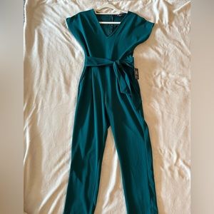 NWT Express winter green jumpsuit, size XS